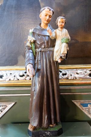 Rzeźba św. Antoniego Padewskiego, styl klasycystyczny, 1 ćw. XIX w.